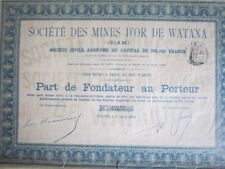 Action societe mines d'occasion  Châlons-en-Champagne