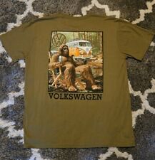 Nova Camiseta Volkswagen VW Bus Van Bigfoot Sasquatch Masculina Tamanho Grande Verde  comprar usado  Enviando para Brazil