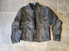 Leather motorcycle jacket for sale  PICKERING