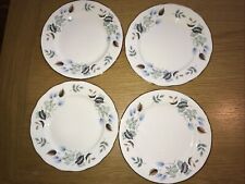 Vintage Colclough Blue Linden Side Tea Plate 16cm Set Of 4 for sale  Shipping to South Africa