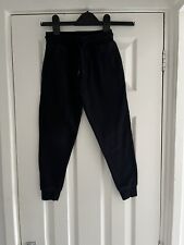 Boys black joggers for sale  SWINDON