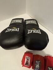Everlast 16Oz MMA Fighting Gloves Black and Red for sale  Shipping to South Africa