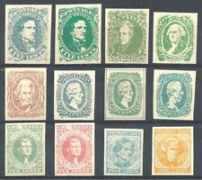 US Confederate States springfield REPLICA set of 12 MNH for sale  Shipping to South Africa