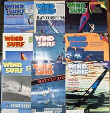 Lote Vintage (9) 1984 Wind Surf Boardsailing Magazine Windsurf Veleiro comprar usado  Enviando para Brazil