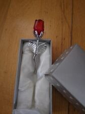 Red glass crystal for sale  Ireland