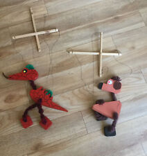 Handmade wooden puppets for sale  GREAT YARMOUTH