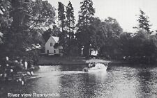 Postcard river view for sale  BURY