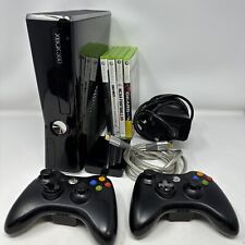Sistema de console de videogame Microsoft XBox 360 S Slim 250GB preto pacote 360S comprar usado  Enviando para Brazil