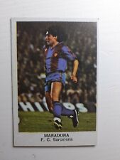 Cromo Maradona 1984 Futbol 84 Cromos Cano Album FCB Barcelona despegado liga  segunda mano  Maliaño