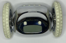 Clocky Alarm Clock On Wheels - Chrome Finish.  VERY CLEAN GOOD CONDITION for sale  Shipping to South Africa