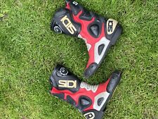 Sidi motorcycle boots for sale  LEICESTER