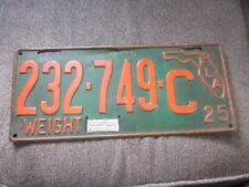 florida plate for sale  North Lewisburg