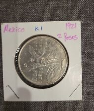 1921 mexico silver for sale  Riverside