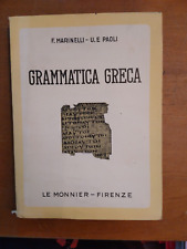 Aa.vv. grammatica greca usato  Italia