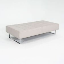 Used, 2013 Studio Cerri for Poltrona Frau Quadra Bench in Grey Leather 4x Available for sale  Shipping to South Africa
