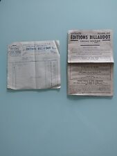 Old invoice papers d'occasion  Expédié en Belgium