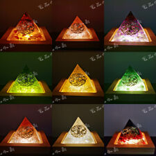 Crystal orgone pyramid for sale  Shipping to Ireland