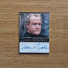 Game of Thrones Season 1 Autograph Owen Teale as Alliser Thorne for sale  Shipping to South Africa