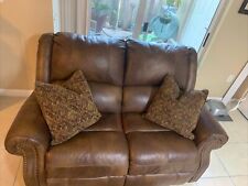 suede recliner sofa for sale  Homestead