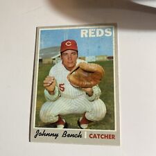 1970 topps baseball Johnny bench for sale  Shipping to South Africa