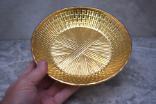 Gold plated bowl for sale  Danbury