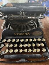 Antique Patented 1904 / 1910 CORONA #3 Folding Portable Manual Typewriter, used for sale  Shipping to South Africa