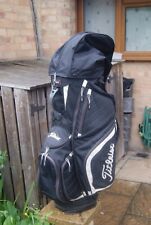TITLEIST Men Trolley/Cart 14 Dividers 10 Pockets golf bag Black for sale  Shipping to South Africa
