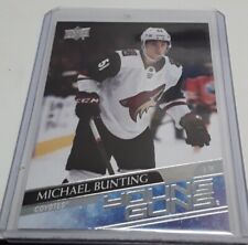 2020-21 Upper Deck Extended Series Young Guns Michael Bunting #727 Rookie RC for sale  Canada