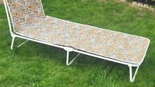 Vintage 1980' / 90's Sun Lounger Retro Garden Campervan Camping 180 x 66cm, used for sale  Shipping to South Africa