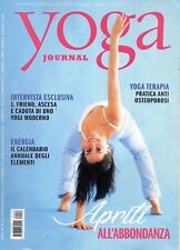 Yoga journal 2018 usato  Campagna