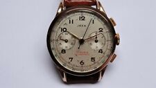 IAXA chronograph vintage watch handwinder caliber landeron, occasion d'occasion  Expédié en Belgium