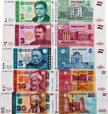 Tagikistan lotto banconote usato  Anzio