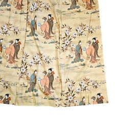 "Cortinas con paneles de cortina de geishas asiáticas japonesas cortinas flores de cerezo nuevas sin etiquetas 24x84" segunda mano  Embacar hacia Argentina