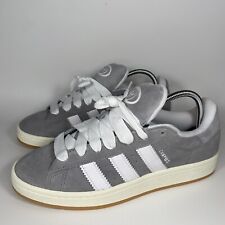 NUEVO Adidas Campus 00s Para Hombre Talla 10 Gris Gamuza Blanco Patineta Informal Calle segunda mano  Embacar hacia Argentina