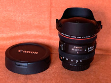 CANON EF 8-15mm F/4L USM Ultra-Wide Fisheye Lens.  With Caps. Ex. Condition! for sale  Shipping to South Africa