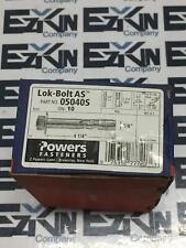 Usado, Sujetadores de potencia 05040S lol-Bolt AS 5/8 x 4-1/4 Lote de 10 segunda mano  Embacar hacia Argentina