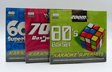 Zoom Karaokê CD+G - 60s 70s 80s Superhits - Três Pacotes de Discos de Karaokê Triplos CD+G comprar usado  Enviando para Brazil