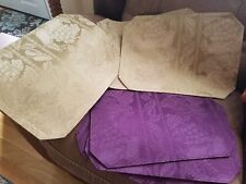 Lot damask fabric for sale  New Castle
