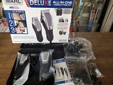 Wahl Deluxe Hair & Beard Cutting Kit w Cordless & Corded Trimmers + Guides - New for sale  Shipping to South Africa