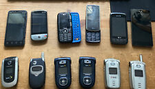 Lote de 12 celulares para peças ou reparos sem carregadores, pode funcionar, usado comprar usado  Enviando para Brazil