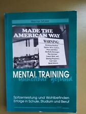 Mental training unheilbar gebraucht kaufen  Baesweiler