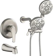 Dual shower faucet for sale  White