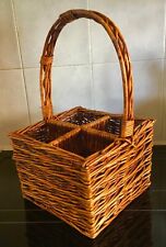 Sturdy wicker wine for sale  ELY