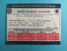 1992 rangers dundee for sale  Shipping to Ireland
