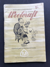 Vintage woolcraft patons for sale  UK