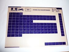 Kawasaki microfiche kl650 gebraucht kaufen  Garching a.d.Alz