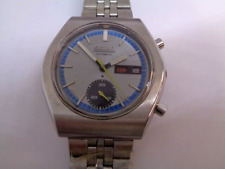 Seiko cronógrafo relógio masculino dia e data mostrador prata 6139-8020 Sn. 431266 comprar usado  Enviando para Brazil