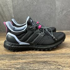 Tênis Adidas UltraBoost 1.0 tamanho 7 feminino amarração alternada preto azul amanhecer HR0067 comprar usado  Enviando para Brazil