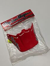Capacete de motocross Troy Lee Designs viseira arraia vermelha sino moto 5/6 comprar usado  Enviando para Brazil