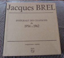 Jacques brel coffret d'occasion  France